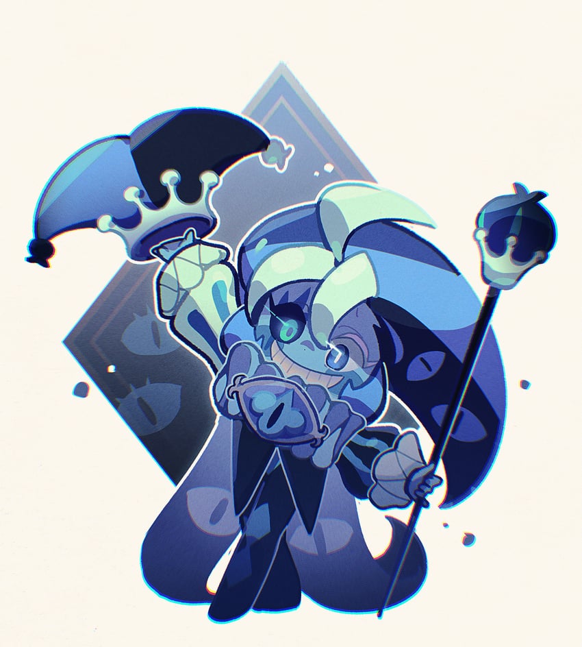 shadow milk cookie (cookie run and 1 more) drawn by ishrkut