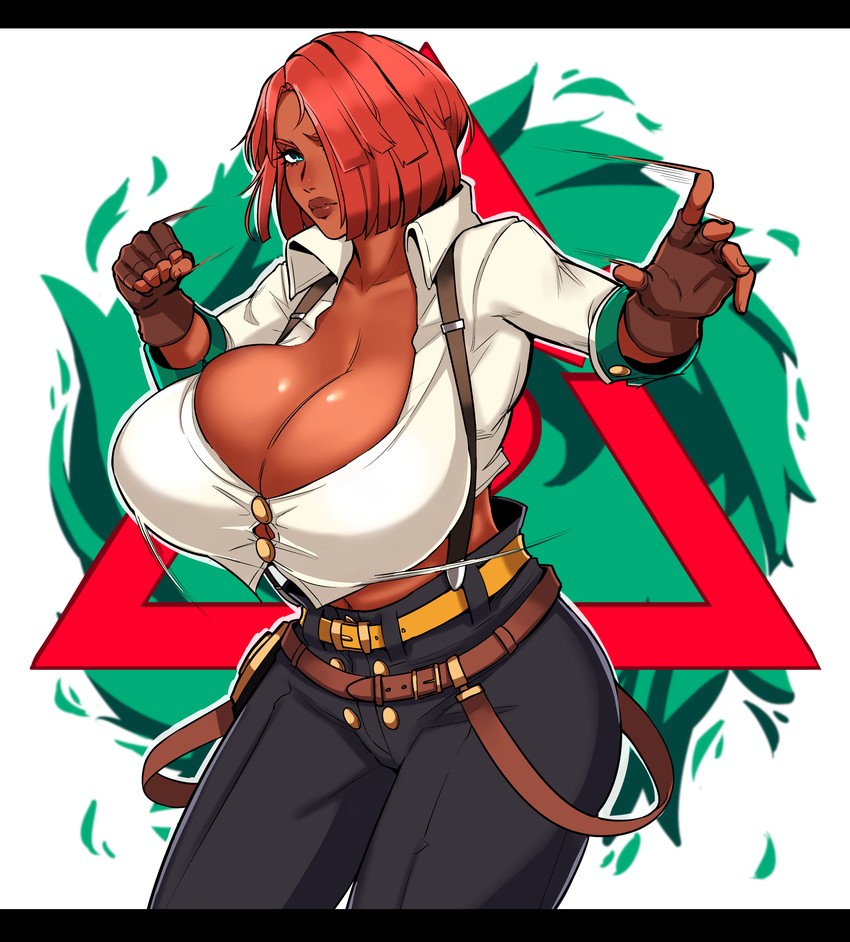 giovanna (guilty gear and 1 more) drawn by alecto_0