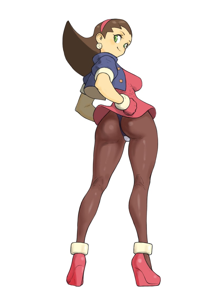 tron bonne (mega man and 1 more) drawn by toshinoshin