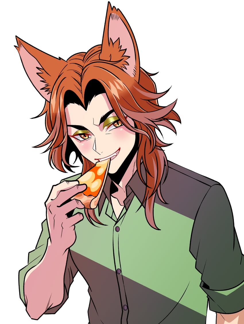 nick wilde and fellow honest (twisted wonderland and 1 more) drawn by oniongood117