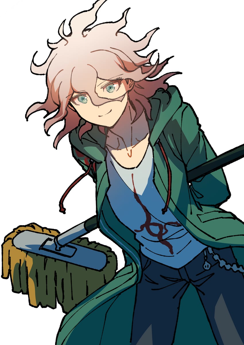 komaeda nagito (danganronpa and 1 more) drawn by youko-shima