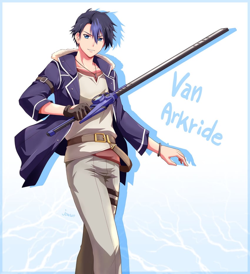 van arkride (eiyuu densetsu and 2 more) drawn by xiacheng_tatsuya