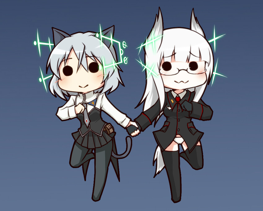 sanya v. litvyak and heidimarie w. schnaufer (world witches series and 1 more) drawn by netachou