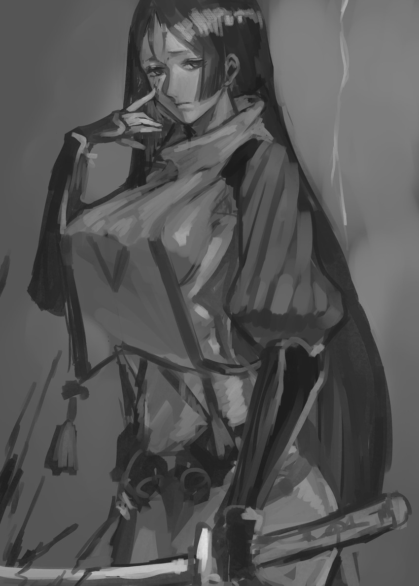 minamoto no raikou (fate and 1 more) drawn by peperon_(peperou)