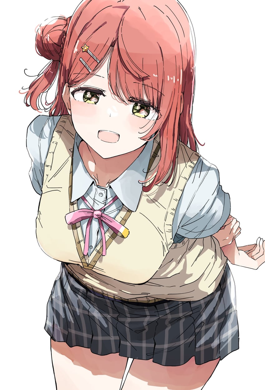 uehara ayumu (love live! and 1 more) drawn by nyoijizai