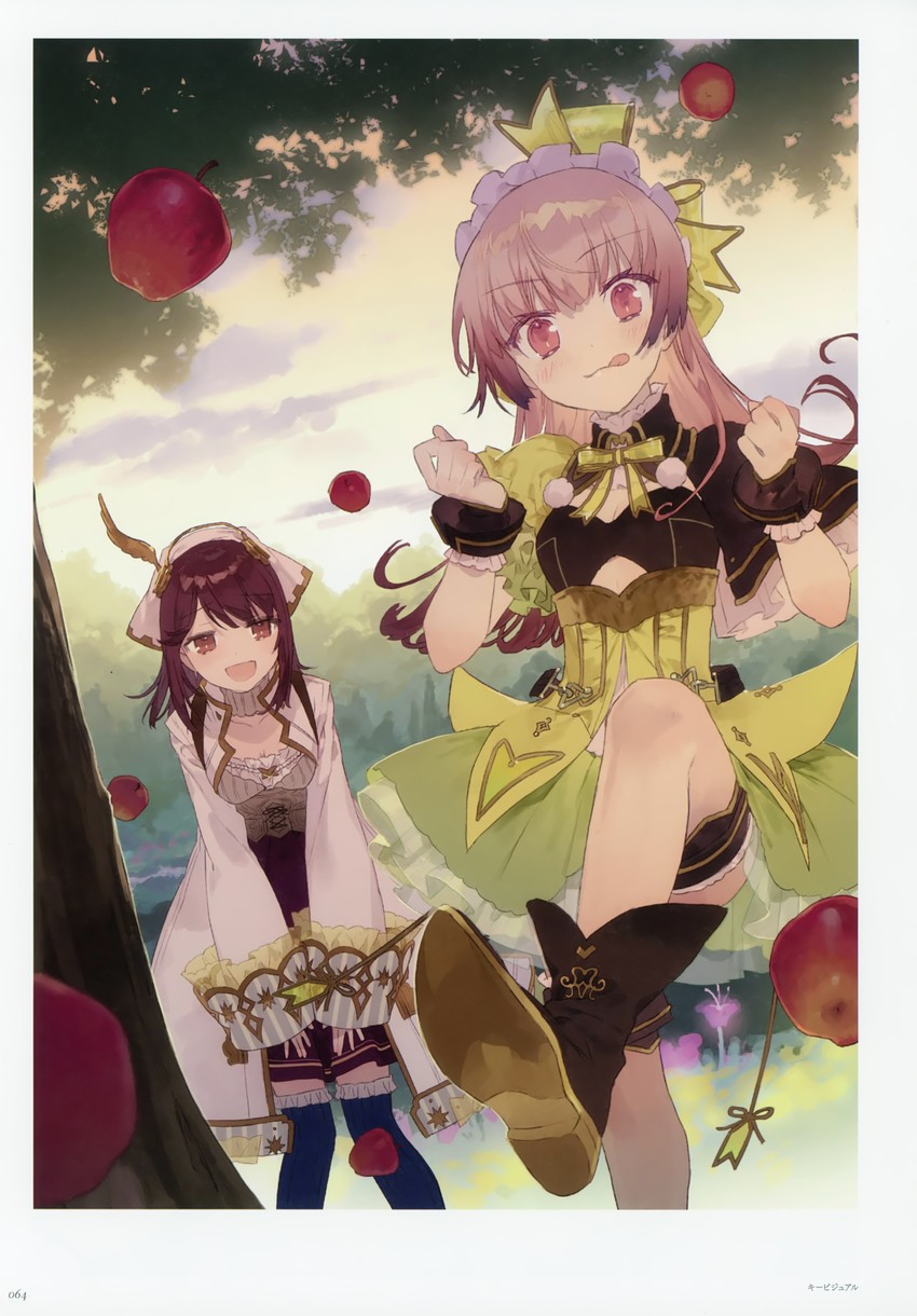 sophie neuenmuller and suelle malen (atelier and 1 more) drawn by noco_(adamas)
