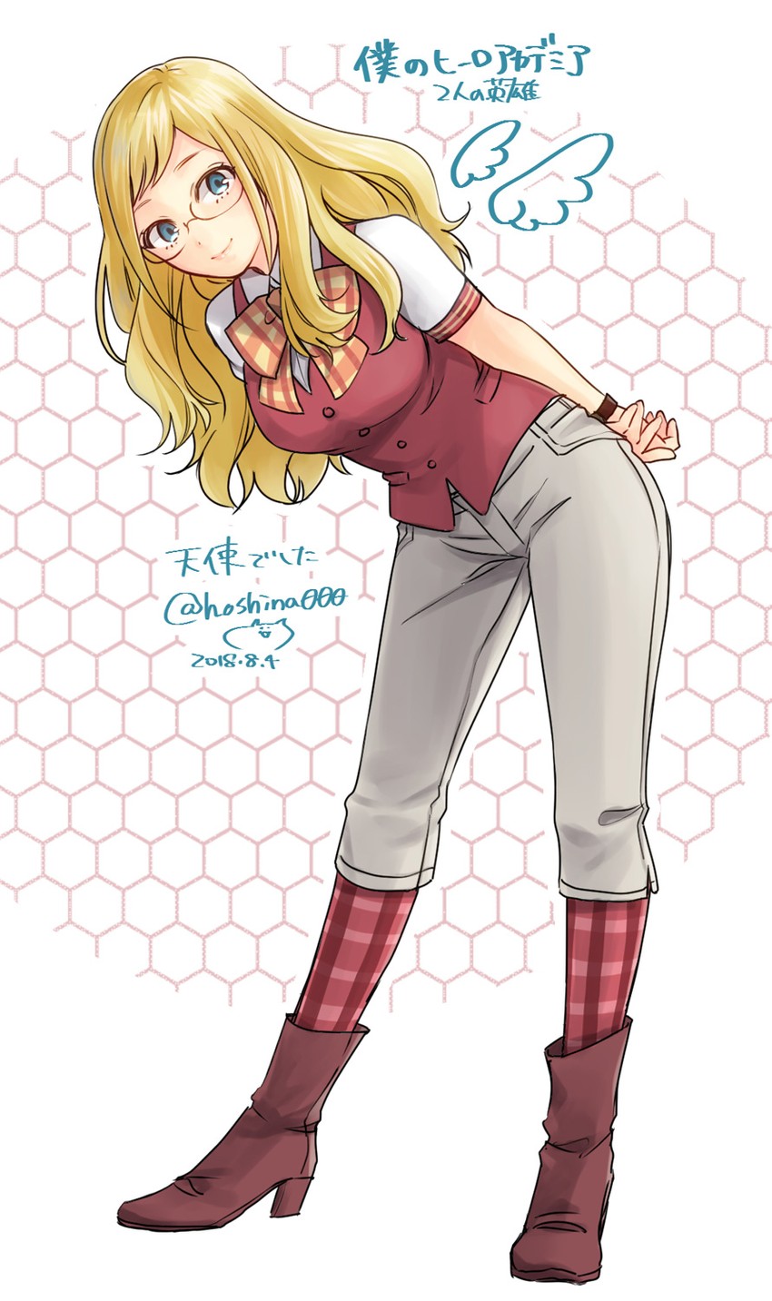 melissa shield (boku no hero academia) drawn by hoshina_satoya