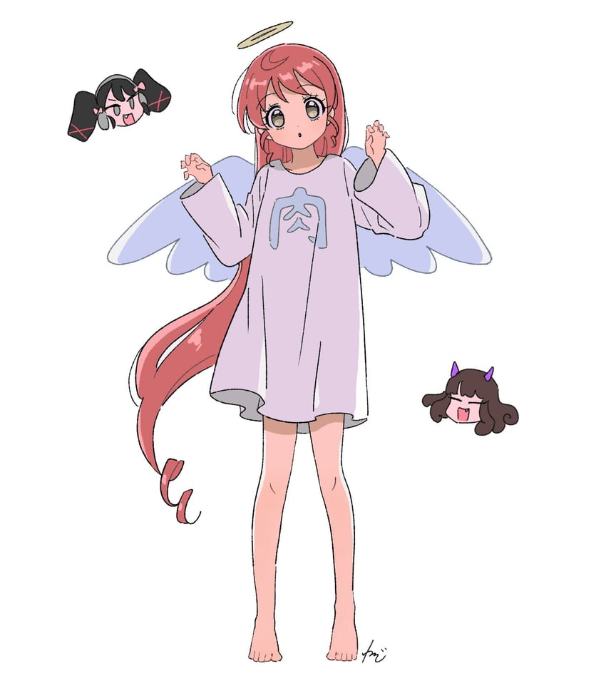 kurosu aroma, shiratama mikan, and gaaruru (pretty series and 1 more) drawn by rituyama1