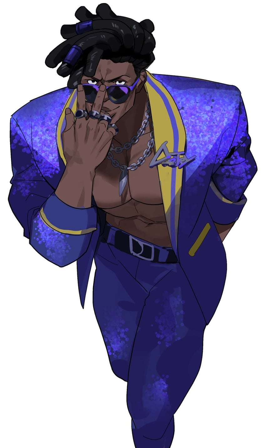 dee jay (street fighter and 1 more) drawn by sei_ouka
