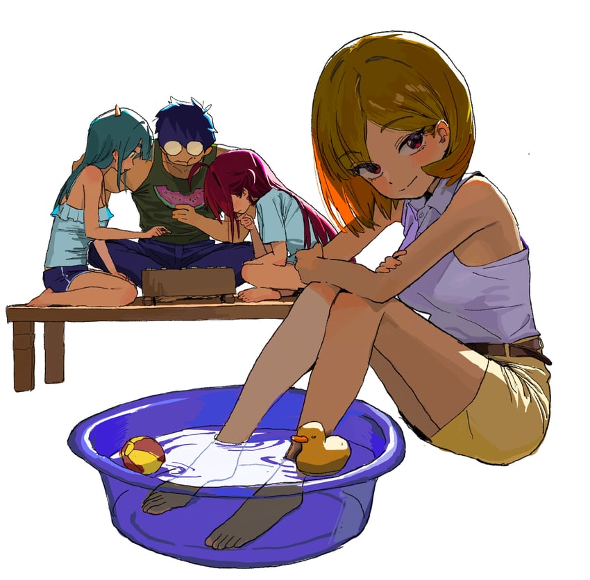 sekoshi, hipa, nahia, and chaucer (original and 1 more) drawn by some1else45