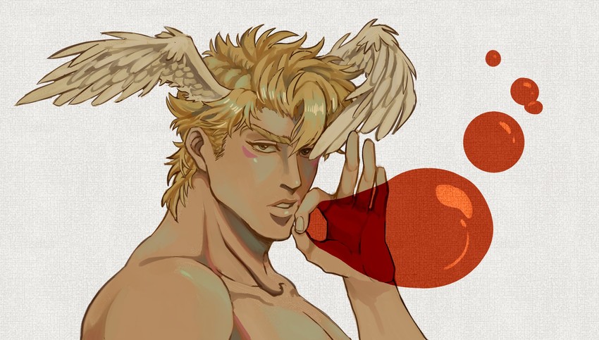 caesar anthonio zeppeli (jojo no kimyou na bouken and 1 more) drawn by catneylang