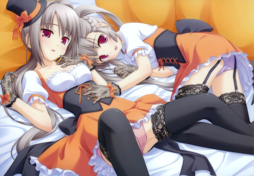 hitose satsuki and hitose mitsuba (canvas and 1 more) drawn by amakusa_tobari