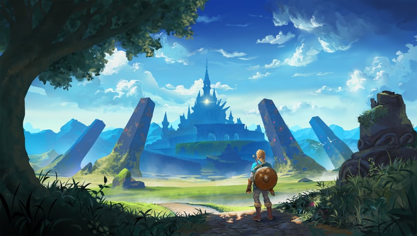 link and guardian (the legend of zelda and 1 more) drawn by vertigris