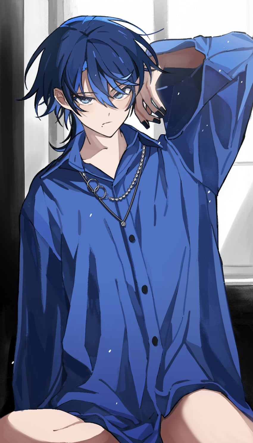 hiodoshi ao (hololive and 1 more) drawn by planetzer_0