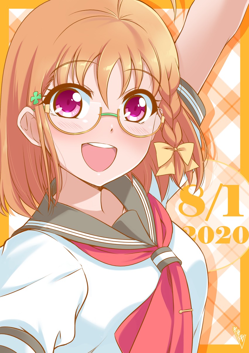 takami chika (love live! and 1 more) drawn by bunji