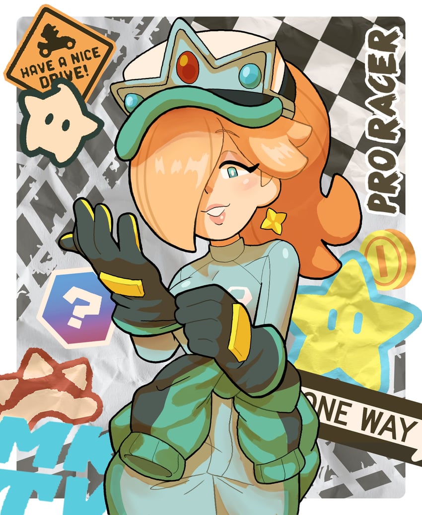 rosalina (mario and 2 more) drawn by eversmithi