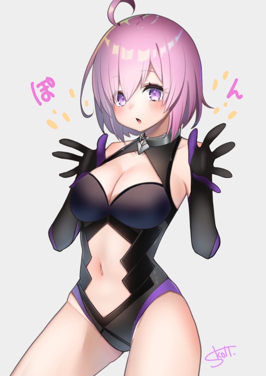 mash kyrielight (fate and 1 more) drawn by skoll_world