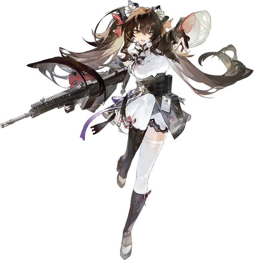 type 97 and jiangyu (girls' frontline and 1 more) drawn by dalanxia