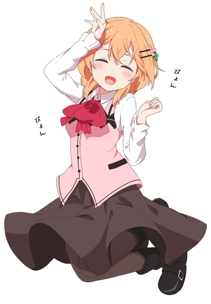 hoto cocoa (gochuumon wa usagi desu ka?) drawn by poteto_furai