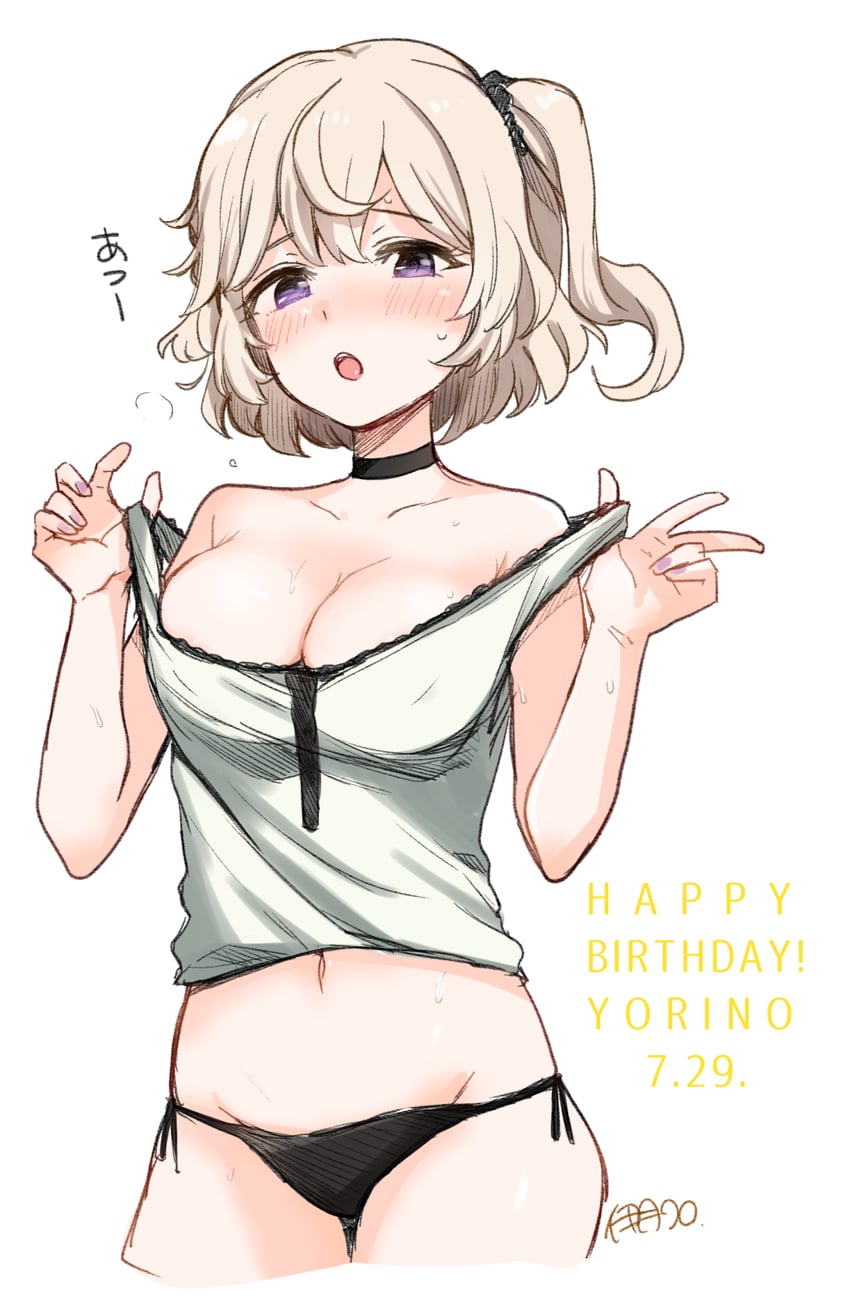 izumi yorino (asumi-chan wa rezu fuuzoku ni kyoumi ga arimasu!) drawn by itsuki_kuro