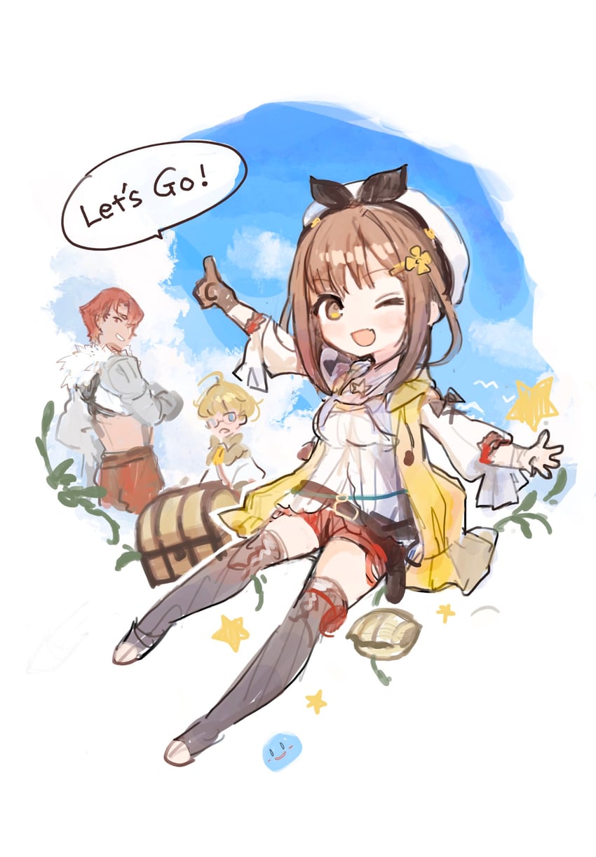 reisalin stout, lent marslink, and tao mongarten (atelier and 2 more) drawn by le21day