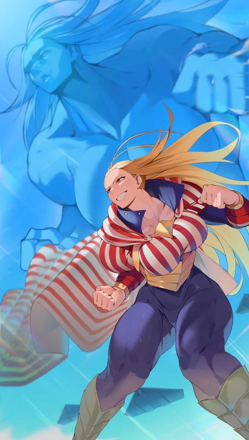 star and stripe (boku no hero academia) drawn by kopam