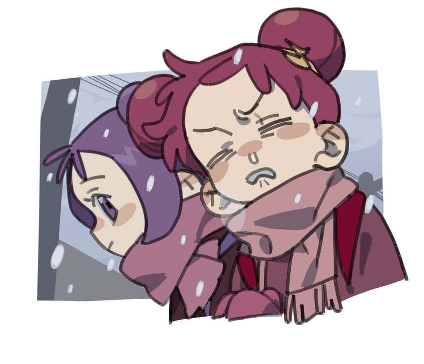 harukaze doremi and segawa onpu (ojamajo doremi) drawn by dayama