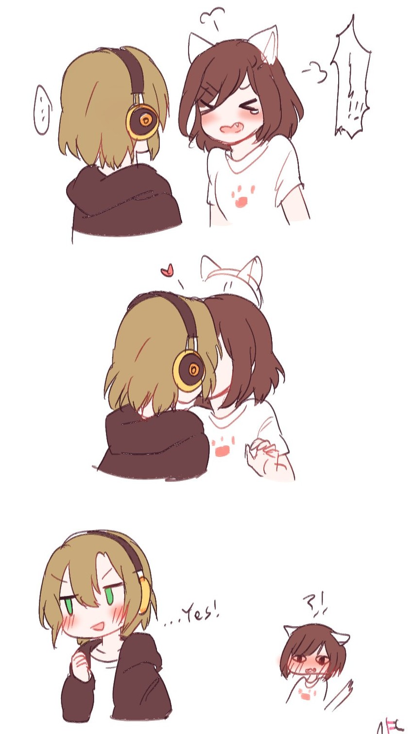 maekawa miku and tada riina (idolmaster and 1 more) drawn by shan