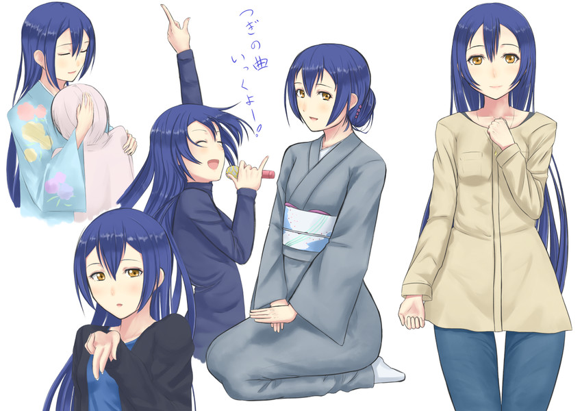 sonoda umi (love live! and 1 more) drawn by ata_(egalite)