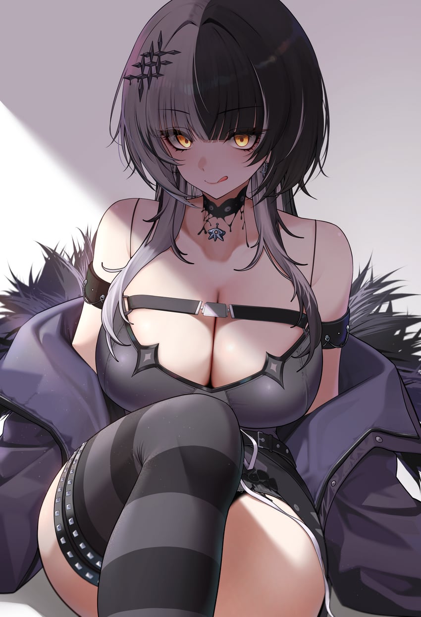 shiori novella (hololive and 1 more) drawn by mintz912