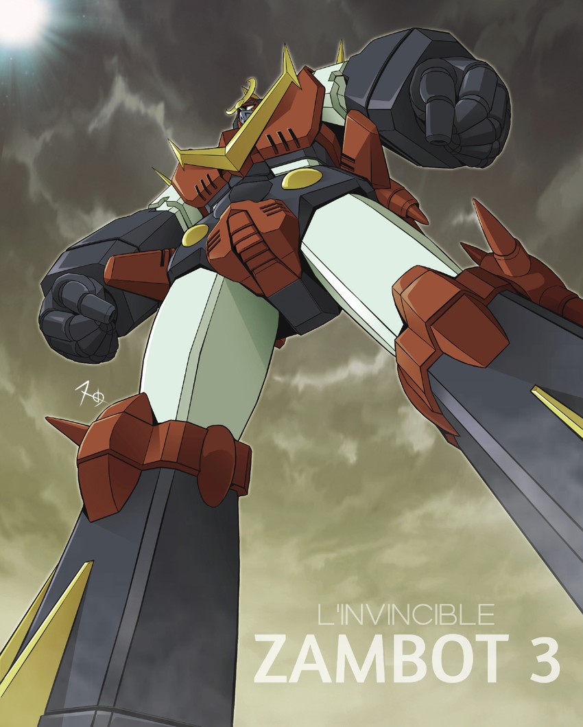 zambot 3 (muteki choujin zambot 3) drawn by matayoshi_(nopple_1000)
