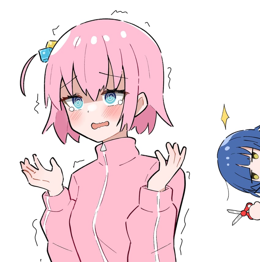 gotoh hitori and yamada ryo (bocchi the rock!) drawn by magui3