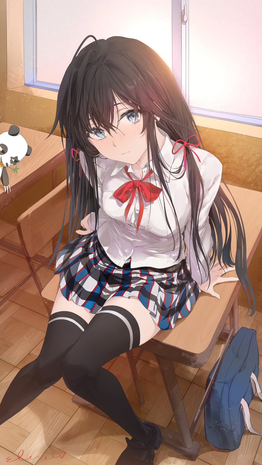 yukinoshita yukino (yahari ore no seishun lovecome wa machigatteiru.) drawn by ebonvow