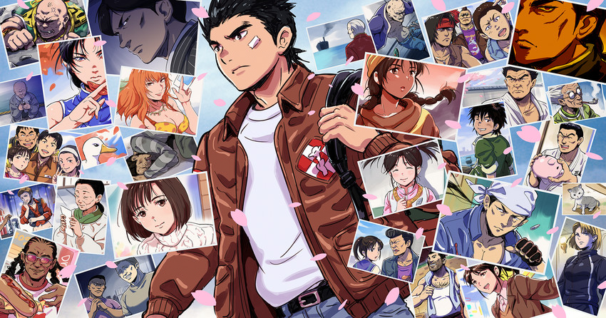 ling shen hua, hazuki ryou, joy, harasaki nozomi, hong xiu ying, and 19 more (shenmue and 1 more) drawn by baribari4649