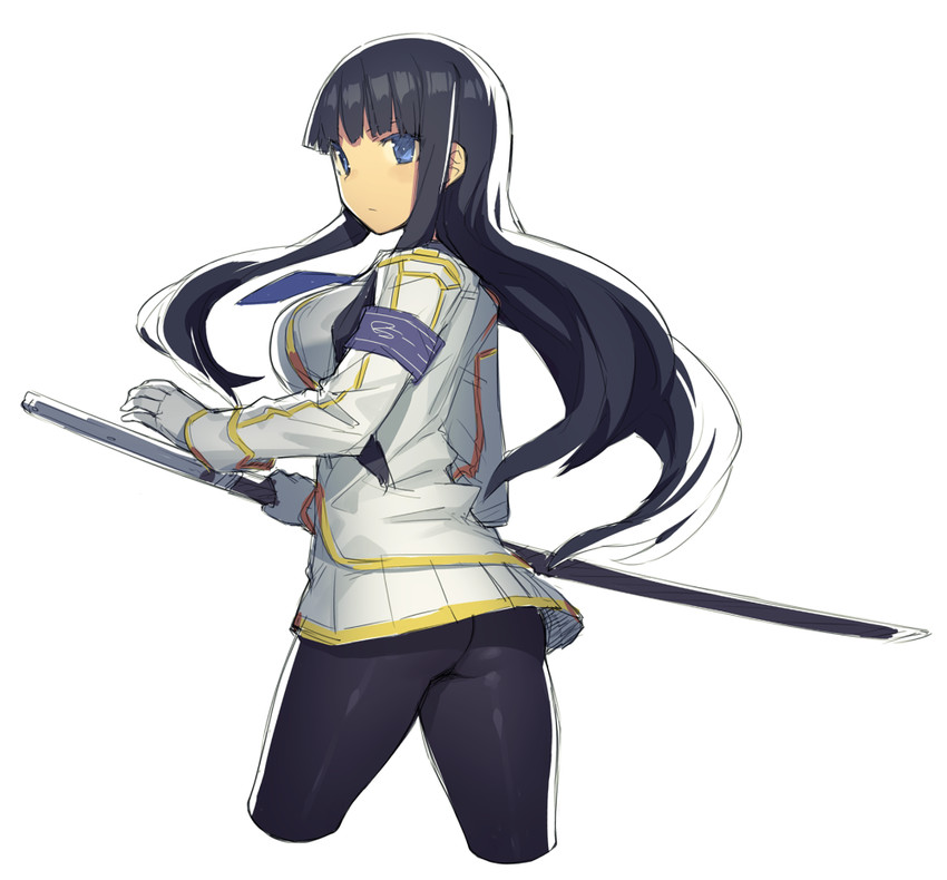 ikaruga (senran kagura and 1 more) drawn by kanjy00u
