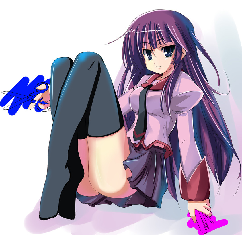 senjougahara hitagi (monogatari and 1 more) drawn by sen_(astronomy)