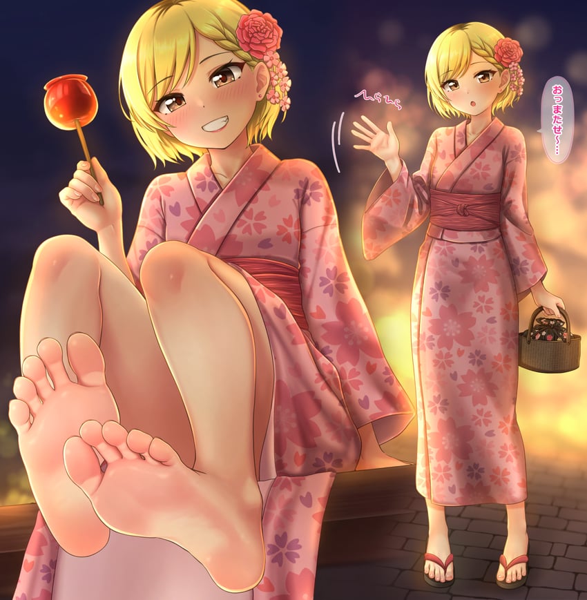 ashigaki reina (original) drawn by hinosaki