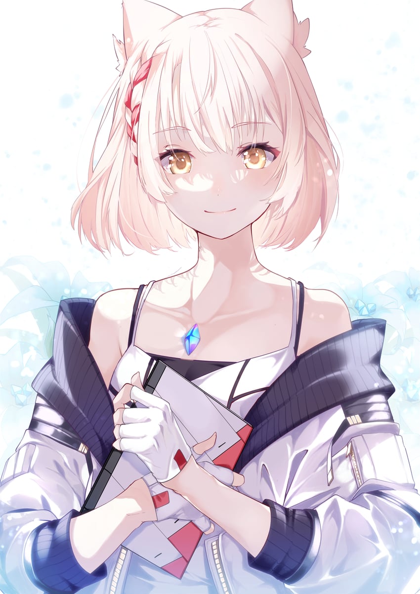 mio (xenoblade chronicles and 1 more) drawn by risumi_(taka-fallcherryblossom)