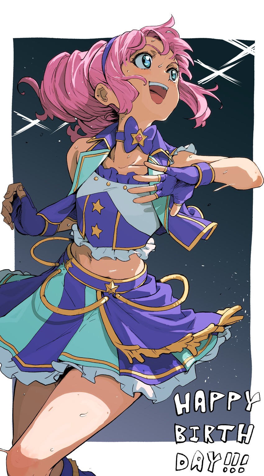 sakuraba rola (aikatsu! and 1 more) drawn by galbi_(iouytuuyio)