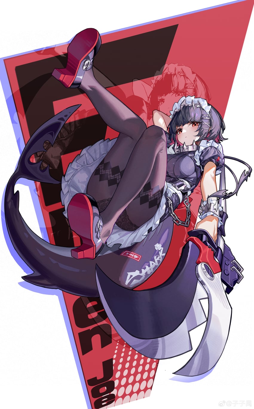 ellen joe (zenless zone zero) drawn by mo_ying_yu