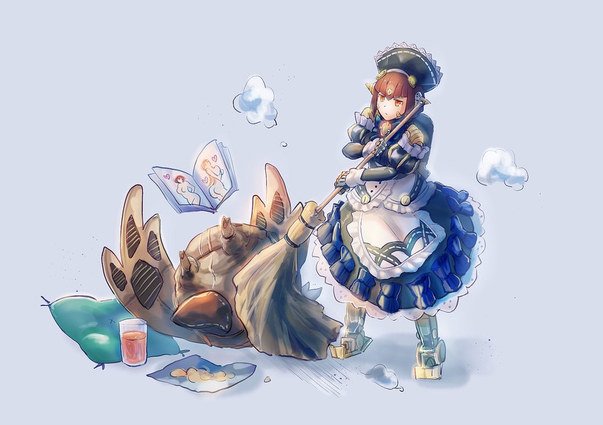 pyra, mythra, lila, and tatazo (xenoblade chronicles and 1 more) drawn by fuwamoko_momen_toufu