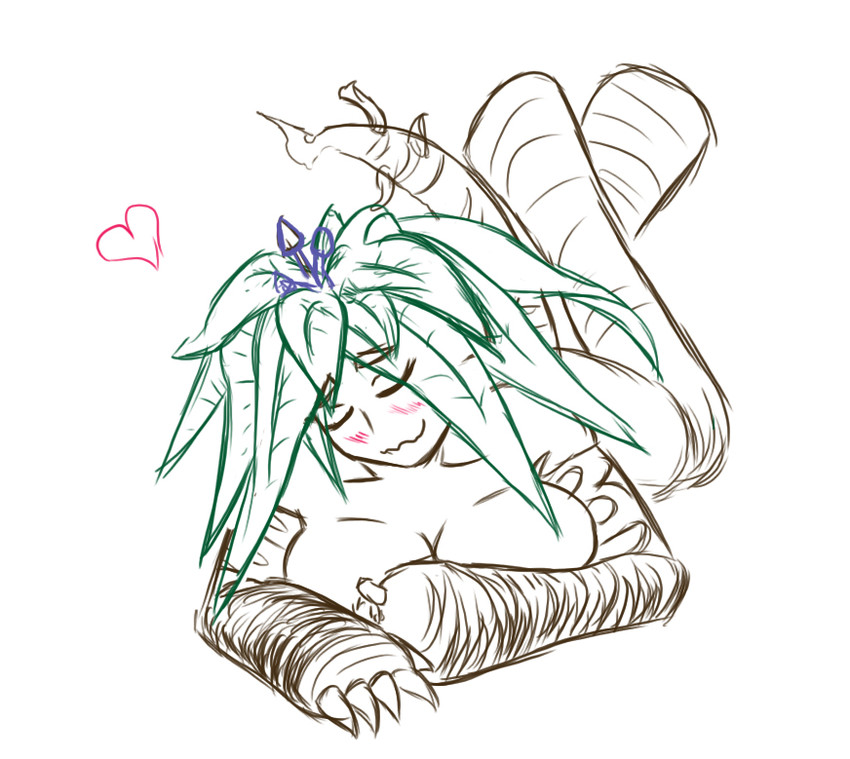 mandragora (monster musume no iru nichijou) drawn by drawfag