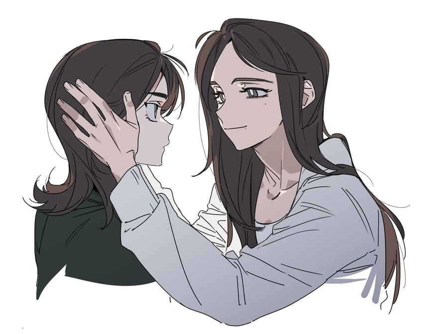 yoo je-i and woo seul-gi (friendly rivalry) drawn by molu_stranger