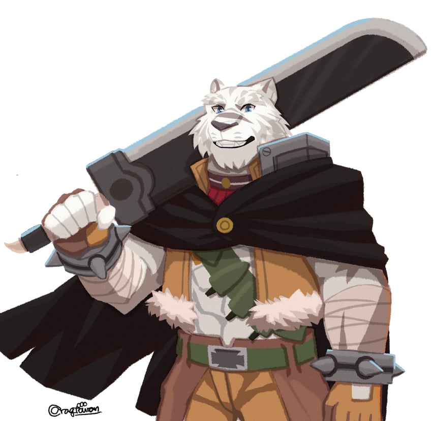 mercenary (zero kara hajimeru mahou no sho) drawn by ragtouran