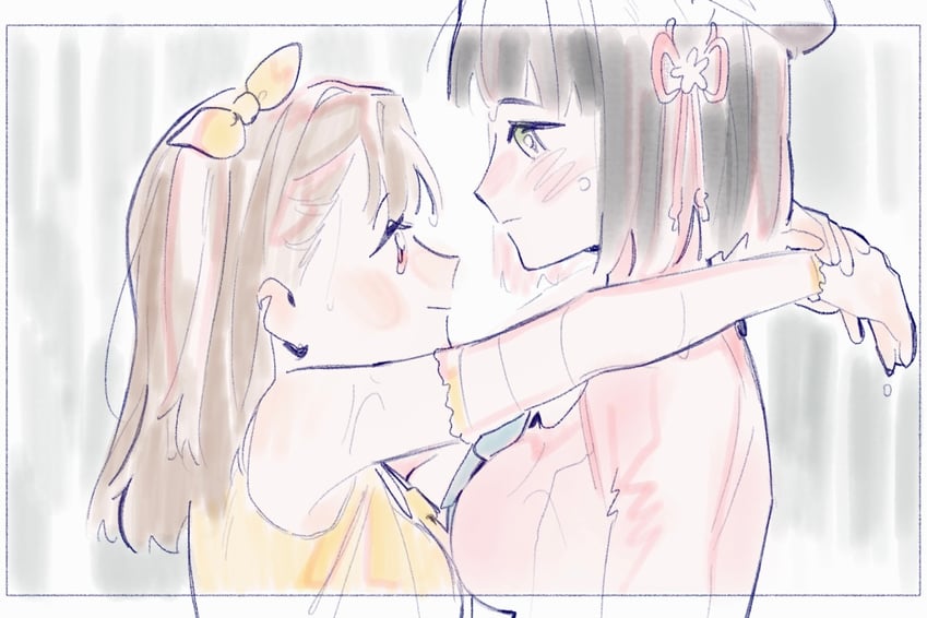 momose ginko and kachimachi kosuzu (love live! and 1 more) drawn by pipi_(m1x_mix)