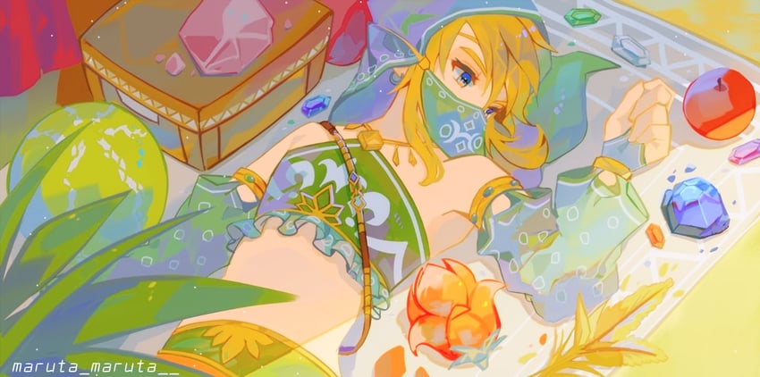 link (the legend of zelda and 1 more) drawn by maruta_maruta