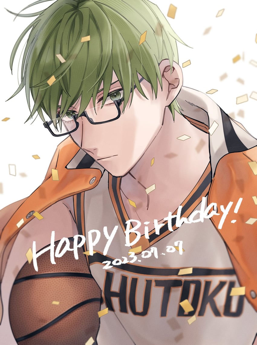 midorima shintarou (kuroko no basuke) drawn by kiri_se