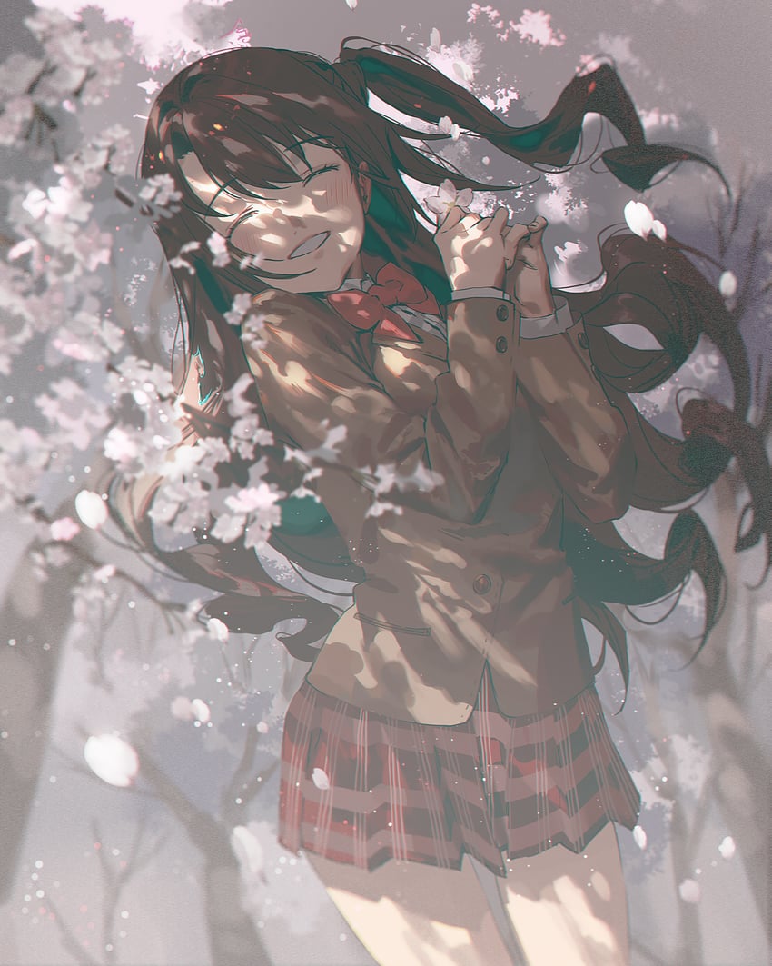shimamura uzuki (idolmaster and 1 more) drawn by fajyobore