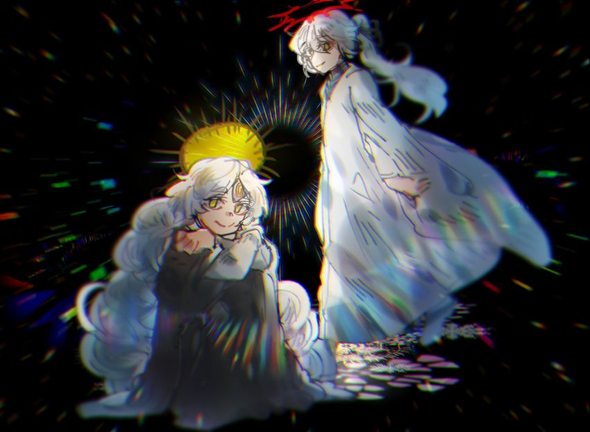 charlotte wiltshire and charles eyler (hello charlotte) drawn by feruca