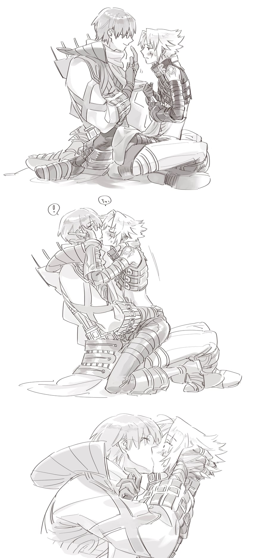 haseo and ovan (.hack// and 1 more) drawn by maishi